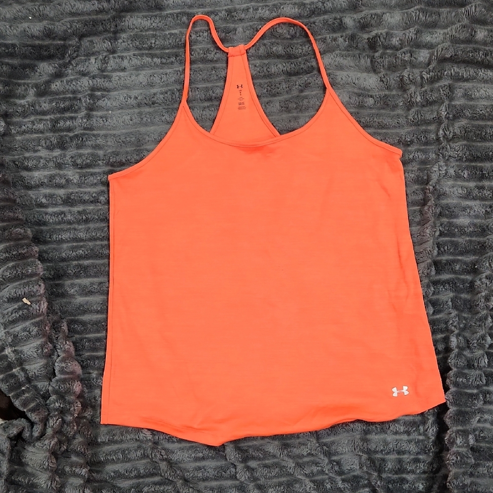 Under Armour Women's Bright Orange Tank Top